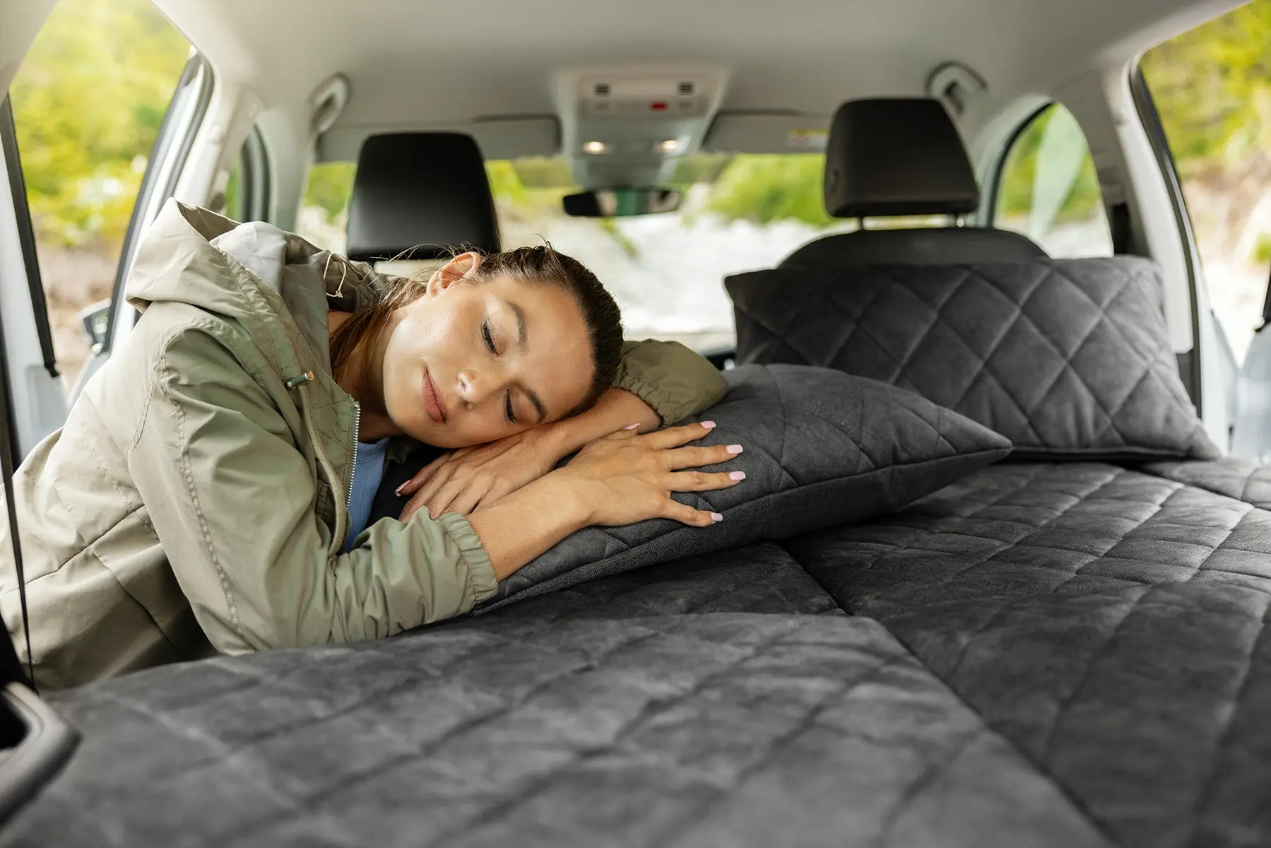 Un confort absolu partout avec le matelas de voiture SPACEBED®